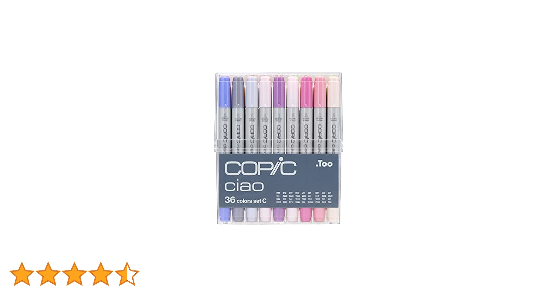 Amazon.co.jp: Too コピック チャオ 36色 Cセット : 文房具